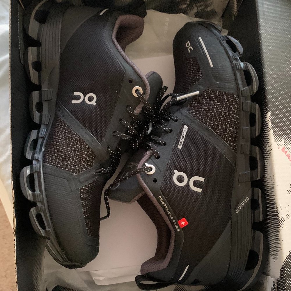 NEW On Cloudflyer Black Sneakers